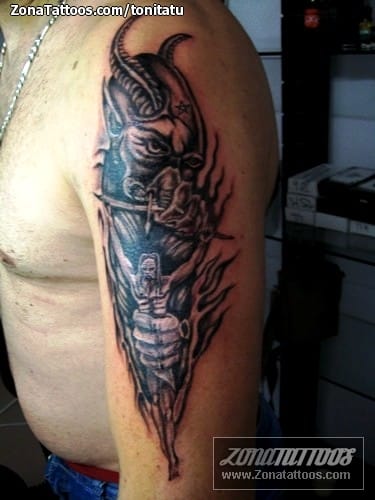 Foto de tatuaje Demonios