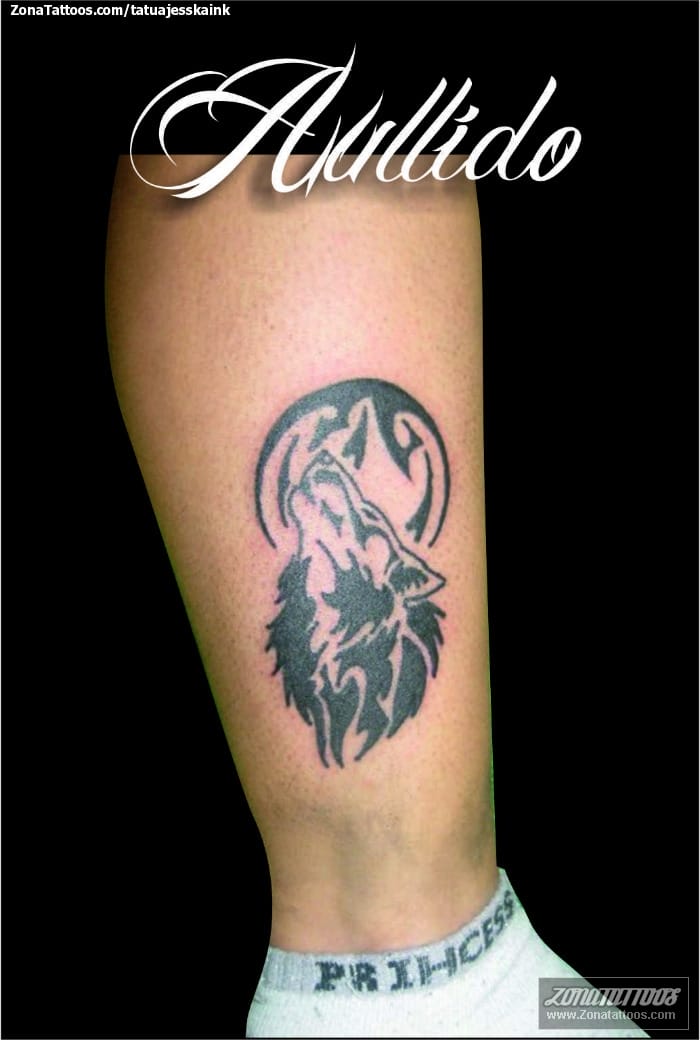 Foto de tatuaje Lobos, Animales