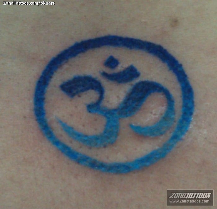 Tattoo photo Om