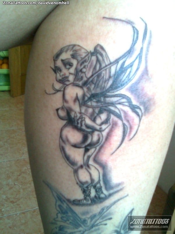 Foto de tatuaje Hadas, Fantasía