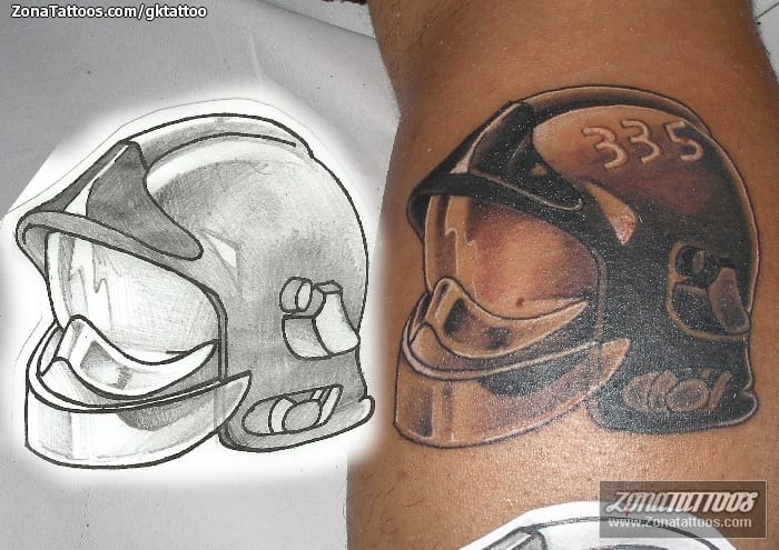 Tattoo photo Helmets