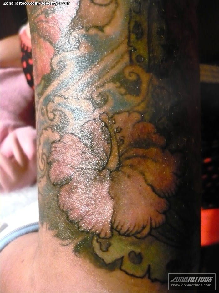 Foto de tatuaje Selvas, Flores