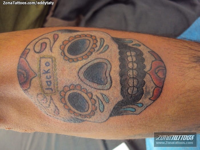 Tattoo photo Sugar Skull, Skulls