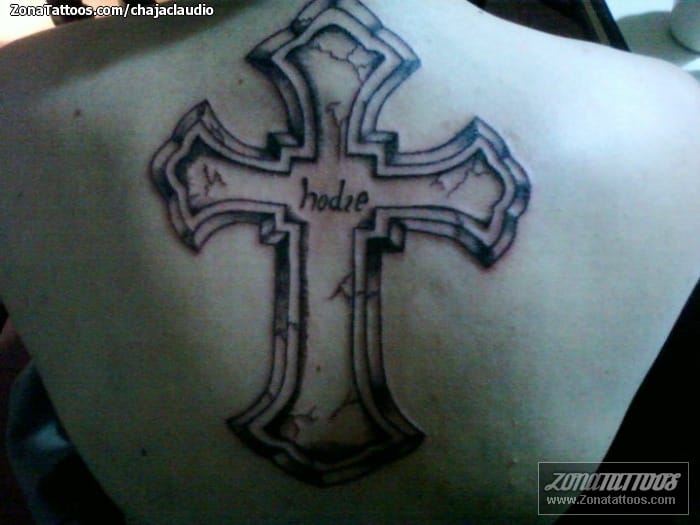 Foto de tatuaje Cruces, Religiosos