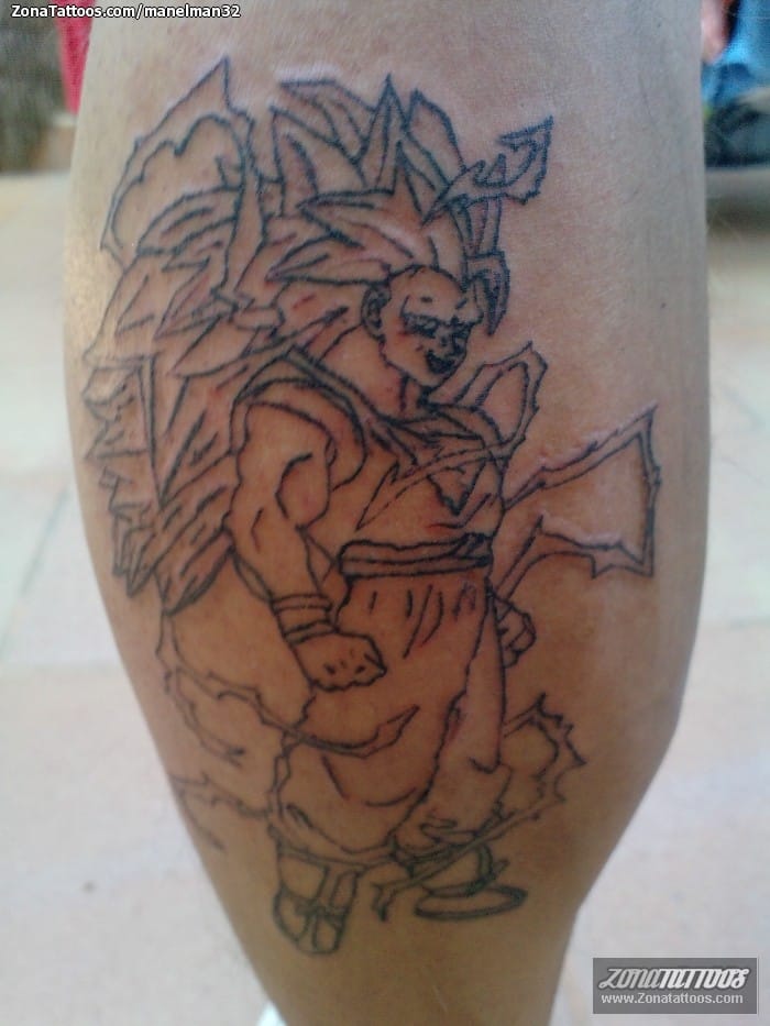 Foto de tatuaje Dragon Ball, Cómics, Manga