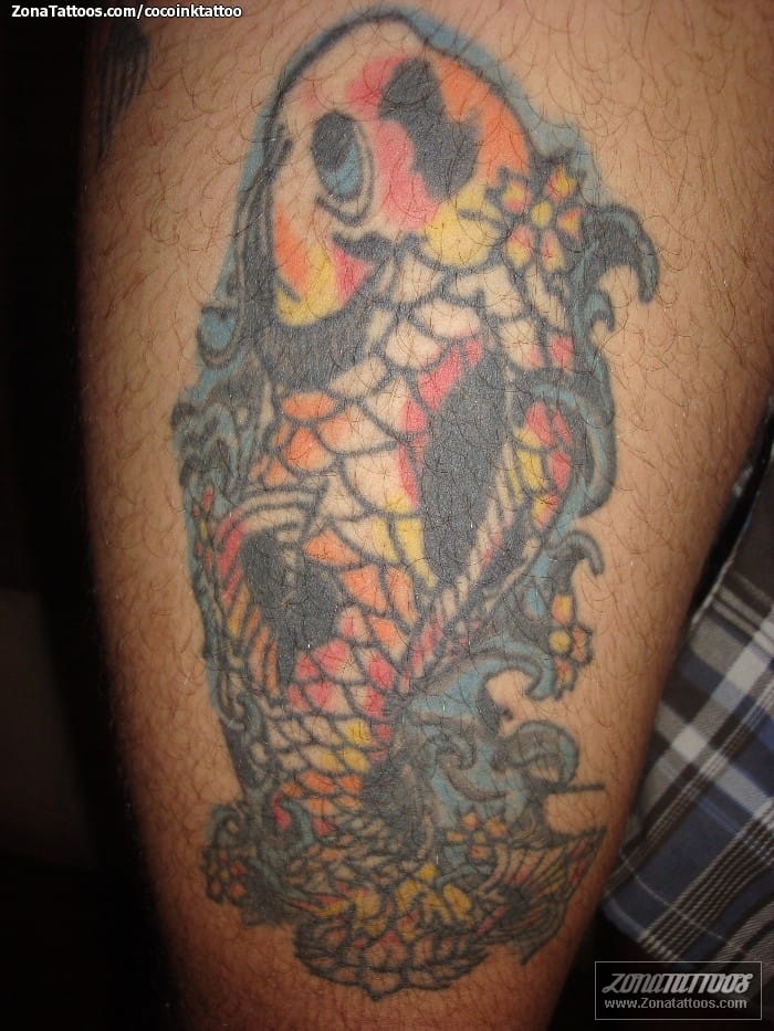 Tattoo photo Fish, Koi, Animals