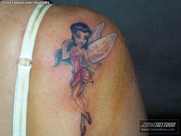 Tattoo photo Fairies, Fantasy, Shoulder