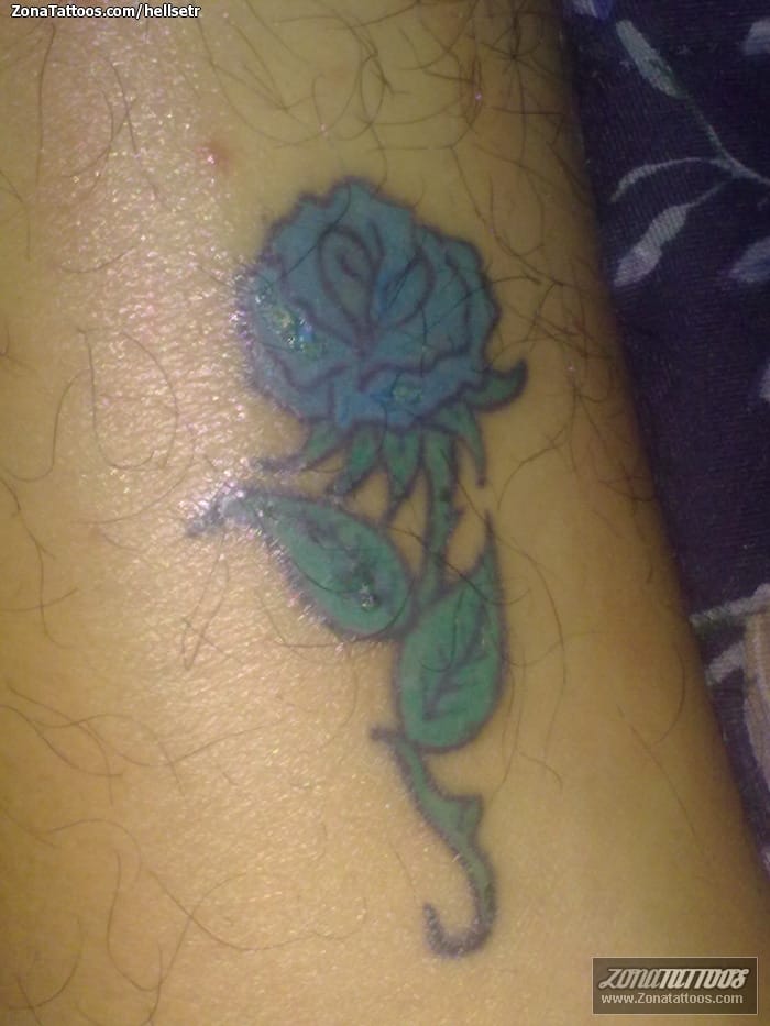 Foto de tatuaje Flores, Rosas