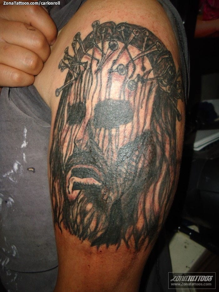 Foto de tatuaje Gores, Rostros, Samael