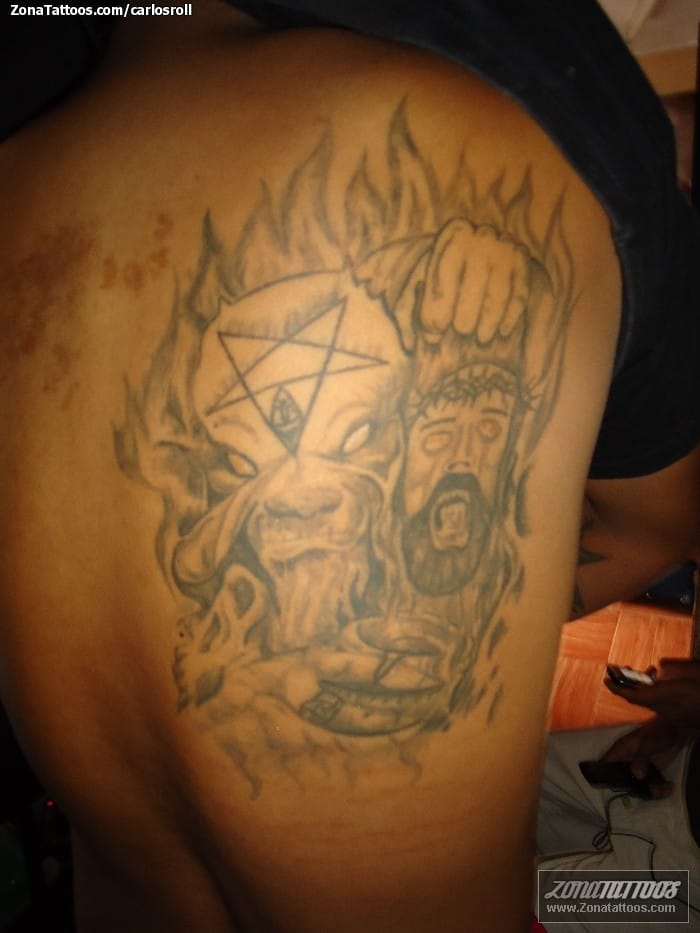 Tattoo photo Demons, Gothic