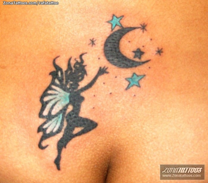 Tattoo photo Fairies, Moons, Fantasy