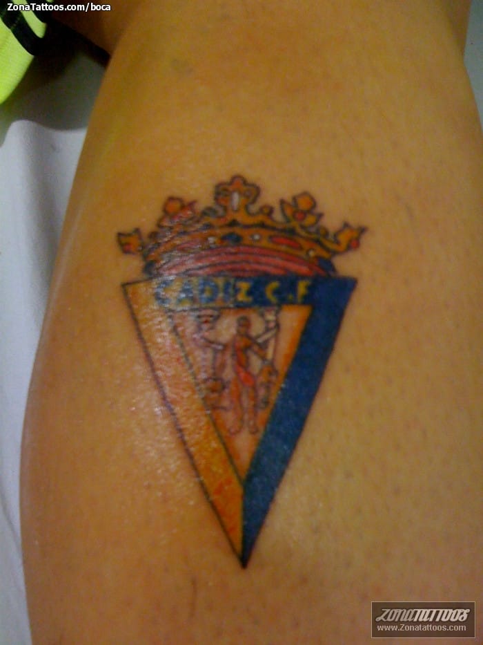 Foto de tatuaje Escudos, Fútbol, Deportes