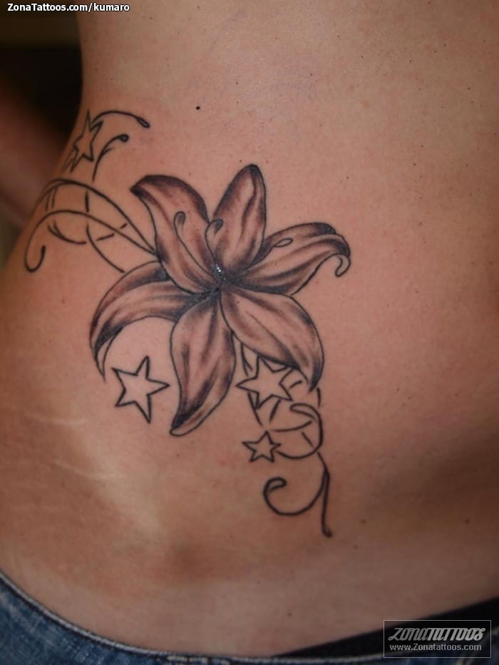 Tattoo photo Flowers, Lilies