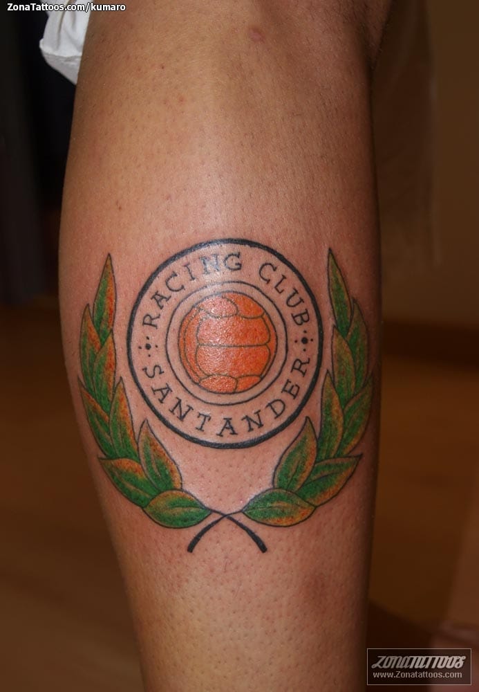 Foto de tatuaje Escudos, Fútbol, Deportes