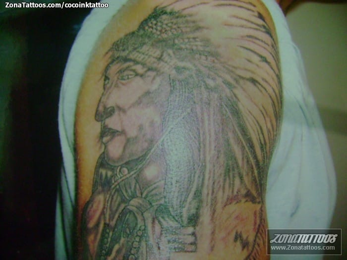 Foto de tatuaje Indios