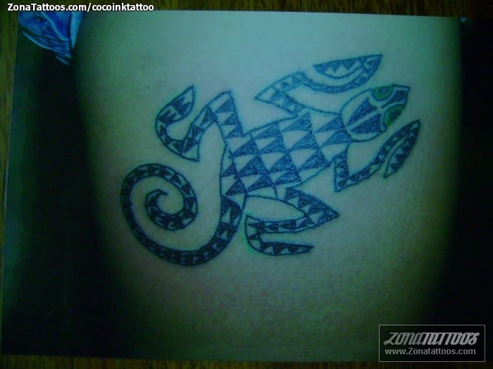 Tattoo photo Lizards, Animals