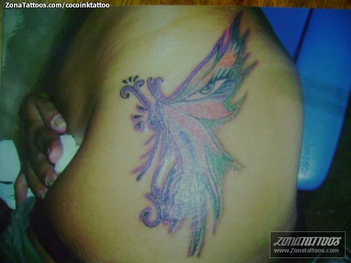 Tattoo photo Butterflies, Insects