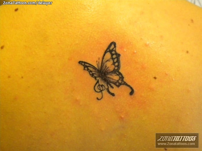 Foto de tatuaje Mariposas, Insectos