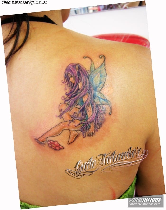 Tattoo photo Fairies, Fantasy