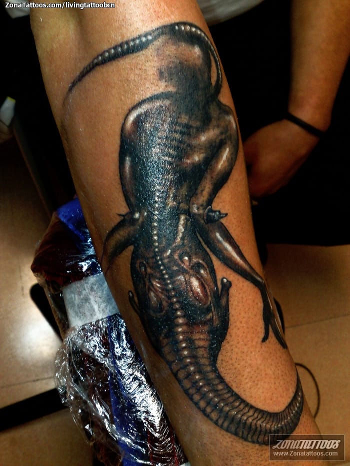 Foto de tatuaje Antebrazo, Aliens