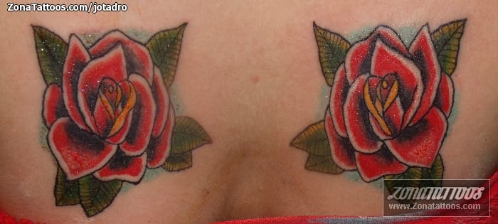 Foto de tatuaje Rosas, Flores