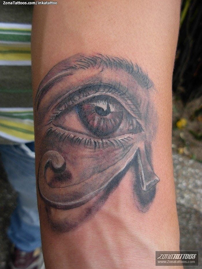 Foto de tatuaje Ojos, Ojo de Horus