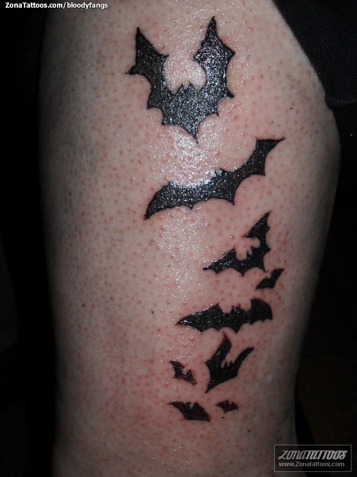 Tattoo photo Bats, Animals