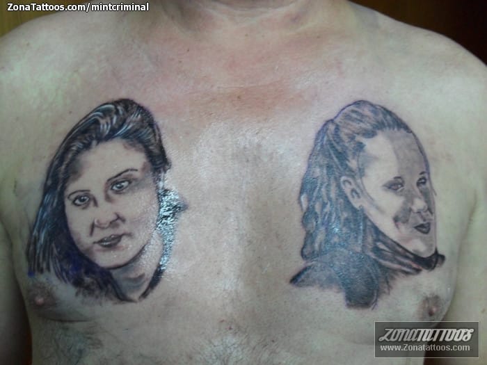 Foto de tatuaje Retratos, Personas, Rostros