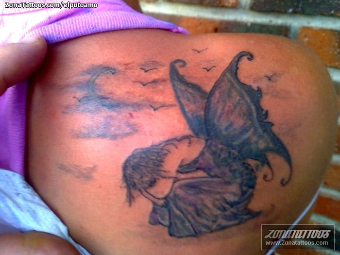 Tattoo photo Fairies, Fantasy