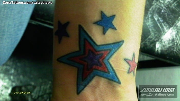 Foto de tatuaje Estrellas, Astronomía
