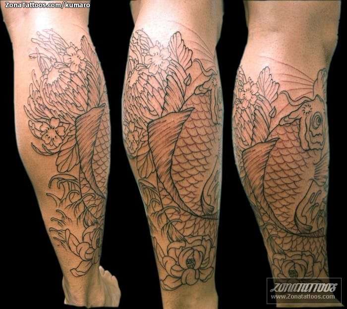 Tattoo photo Koi, Fish, Animals