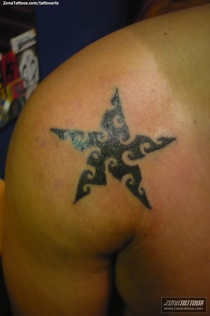 Tattoo photo Stars, Shoulder, Astronomy