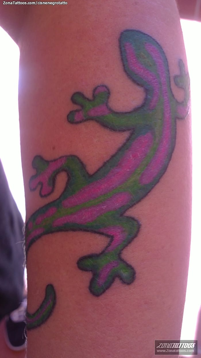 Tattoo photo Lizards, Animals