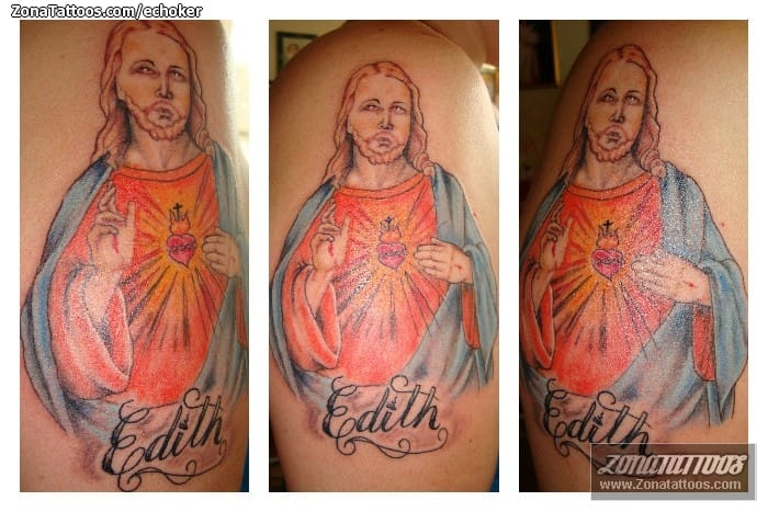 Tattoo photo Religious, Christ