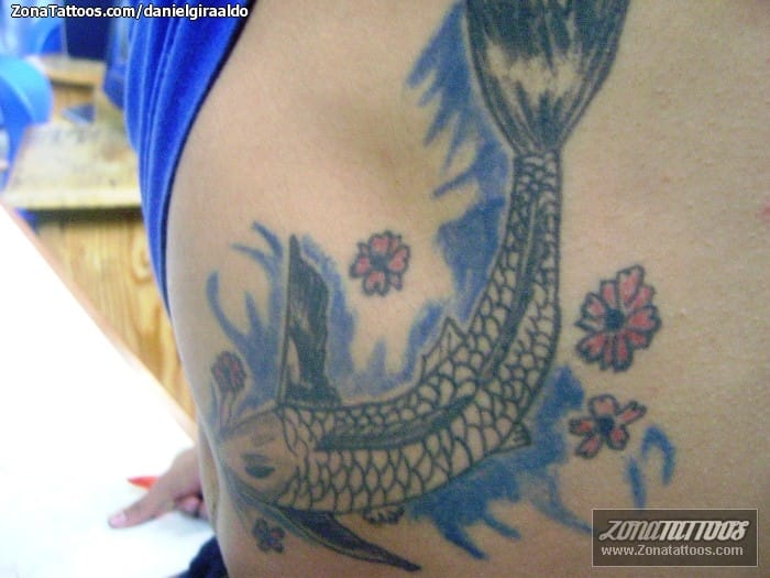 Tattoo photo Koi, Fish, Animals