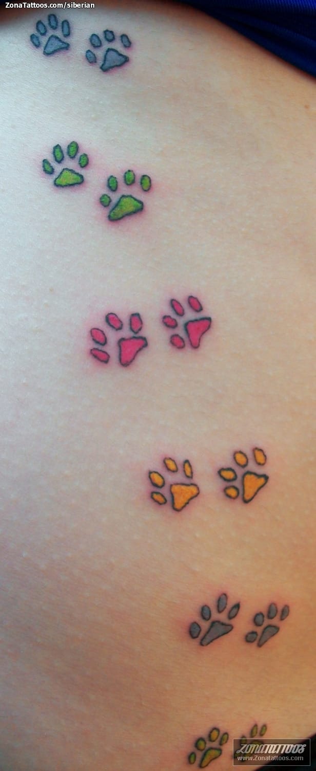 Tattoo photo Footprints