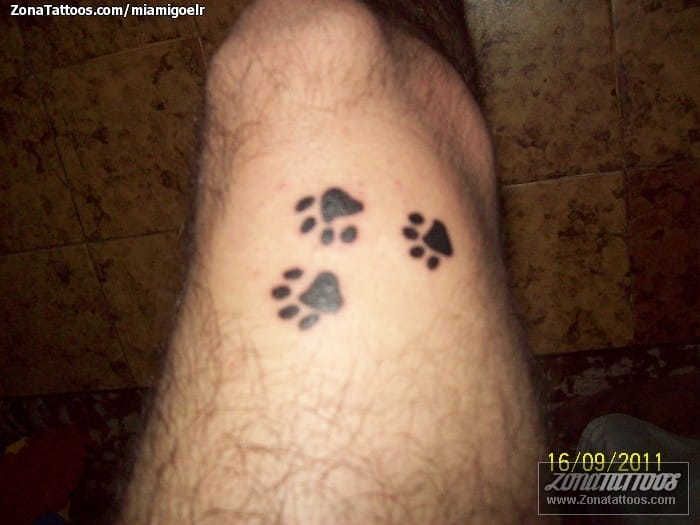 Tattoo photo Footprints