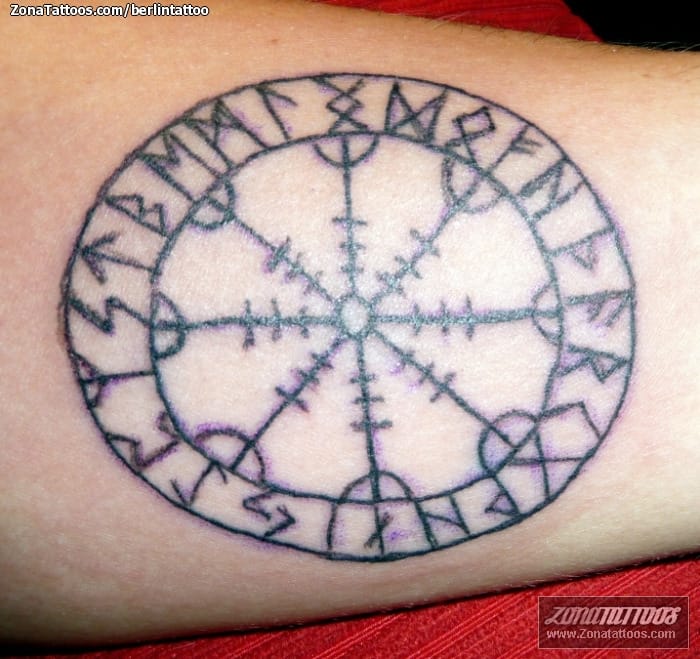 Tattoo photo Symbols, Aegishjalmur, Celtic