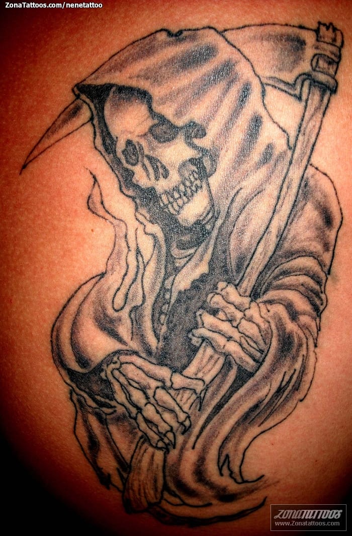 Tattoo photo Grim Reapers, Gothic