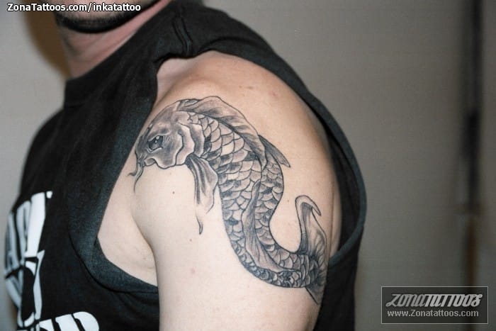 Tattoo photo Fish, Koi, Animals