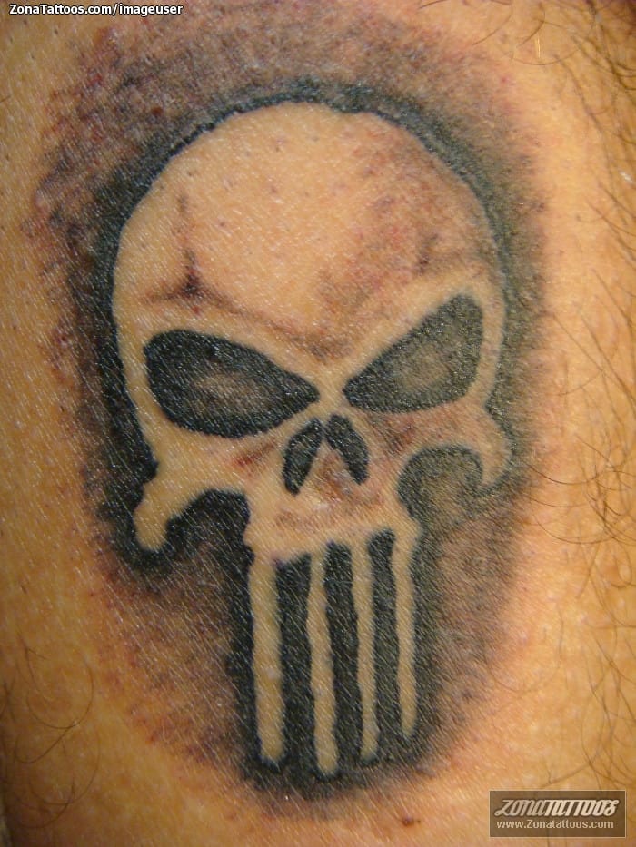 Tattoo of Skulls, The Punisher, Comics
