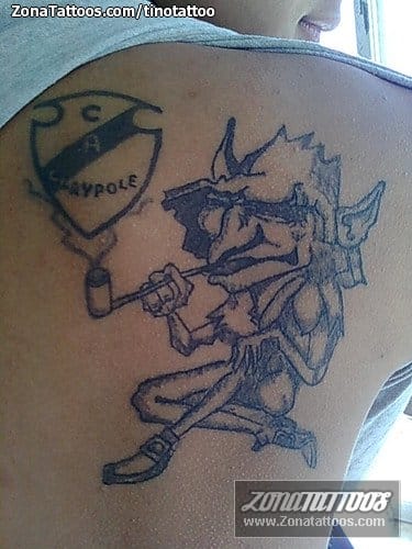 Foto de tatuaje Escudos, Duendes