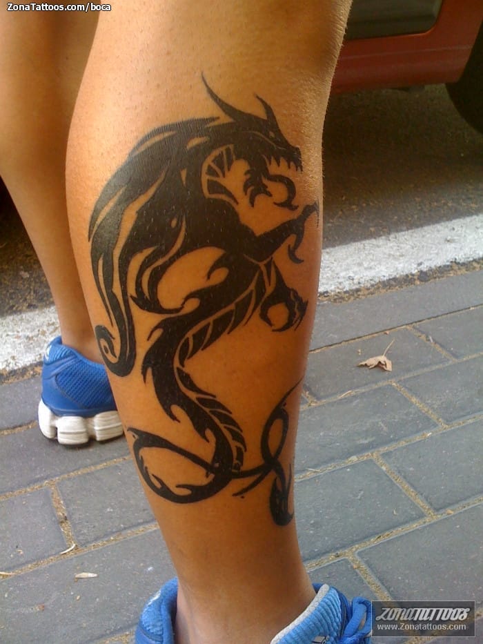 Foto de tatuaje Dragones