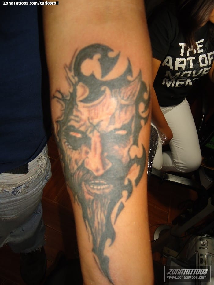 Tattoo photo Demons, Gothic