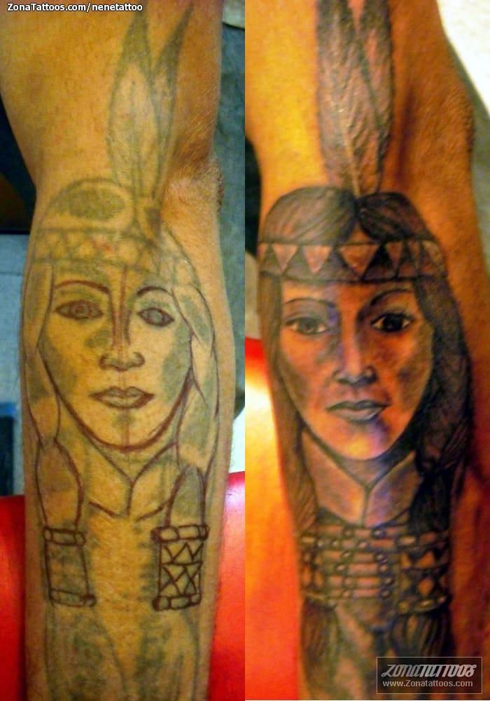 Foto de tatuaje Indios