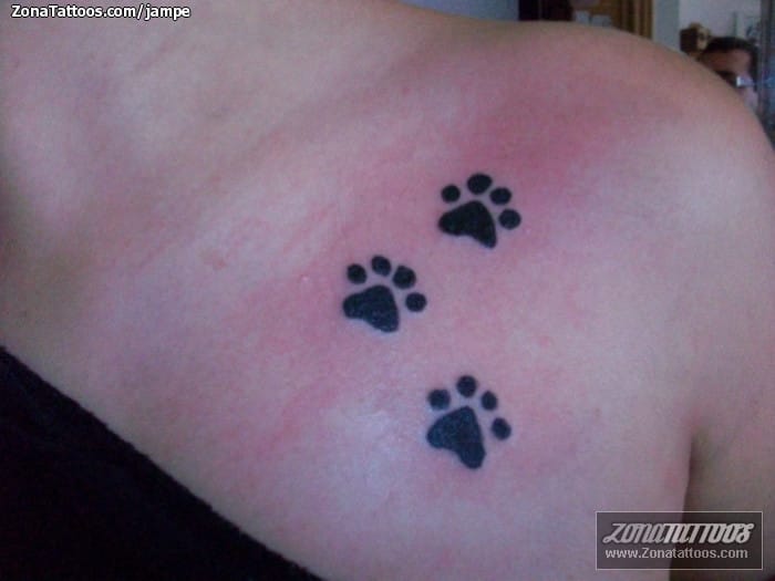 Tattoo photo Footprints