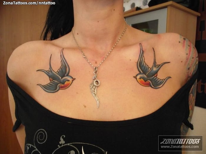 Tattoo photo Birds, Swallows, Animals