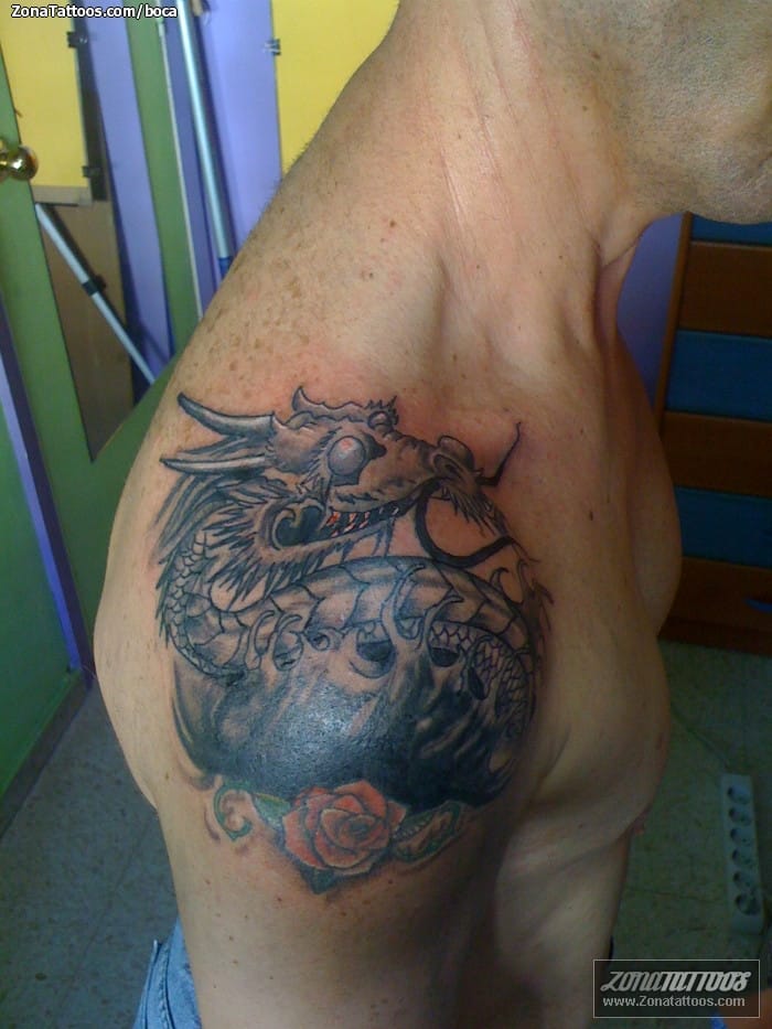 Foto de tatuaje Dragones