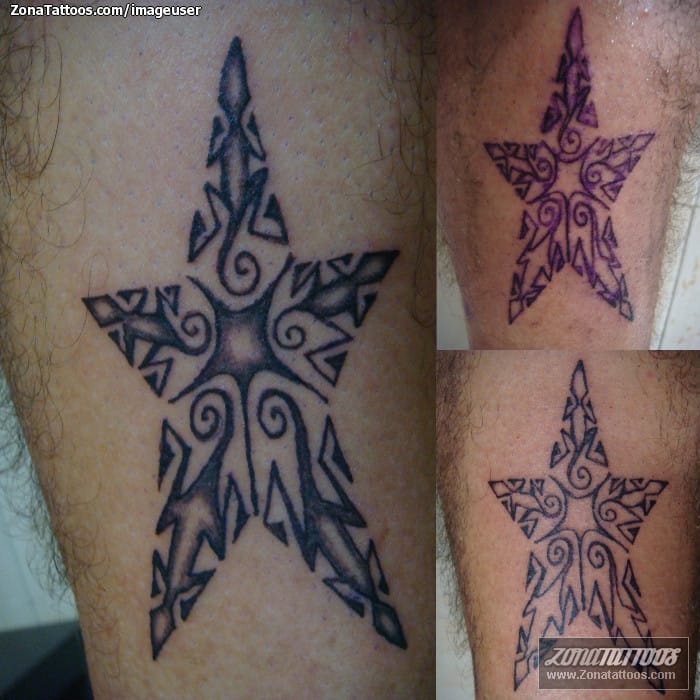 Foto de tatuaje Estrellas, Iguanas, Astronomía