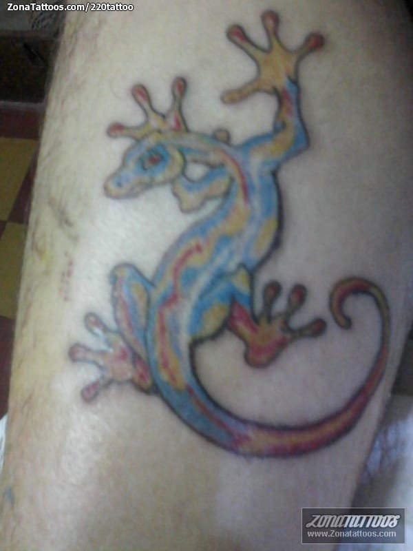 Tattoo photo Lizards, Animals